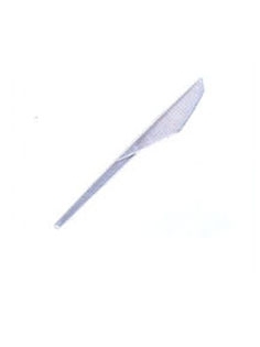 Couteau en plastique blanc (100pcs)