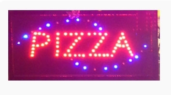 AFFICHAGE LED PIZZA