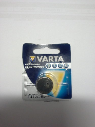 Pile bouton Varta CR2016 3V