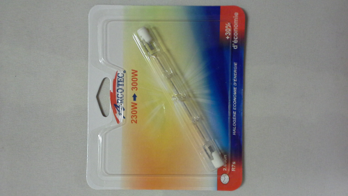 Ampoule halogène crayon 300W