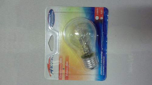 Ampoule E27 halogène standard 40W