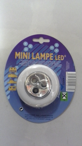 Mini lampe 3 LED