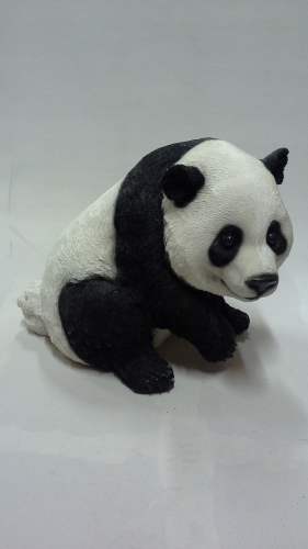 Décoration en résine Panda haut. 34cm