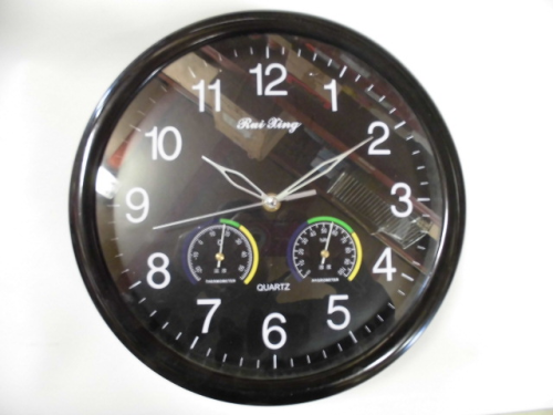 Horloge 30cm , thermomètre, hygromètre