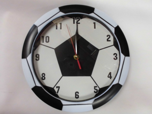Horloge  football 30cm