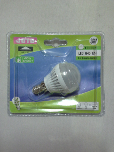 Ampoule A LED Boule E14 3W