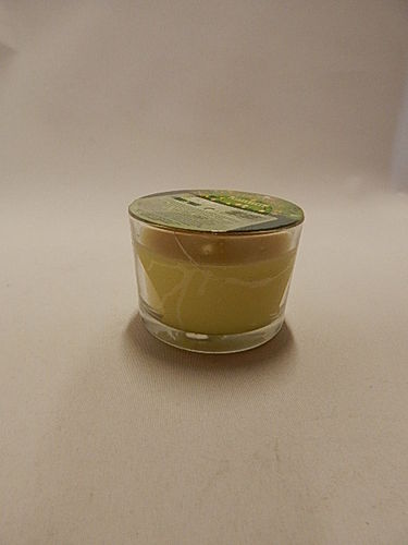 Bougie citronelle dans pot en verre 8cm, durée 20h