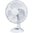 Ventilateur de table 42cm 55W, 3 vitesses, 2 positions fixe ou rotatif